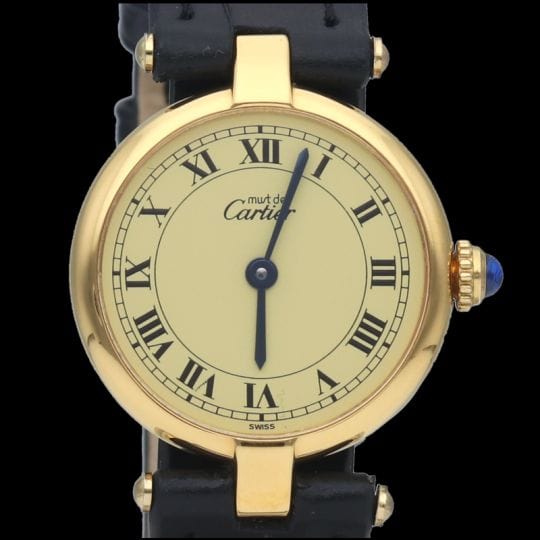 Montre Cartier Montre Must De Cartier Vermeil 58 Facettes MT40924