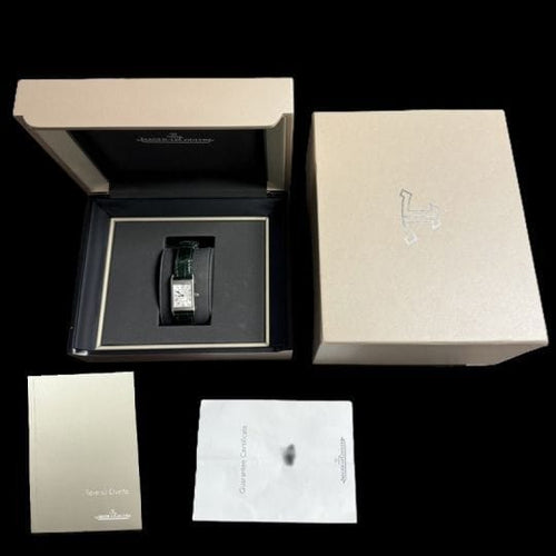 Montre Jaeger Lecoultre Montre Reverso Classic Medium Duetto 58 Facettes MT44186