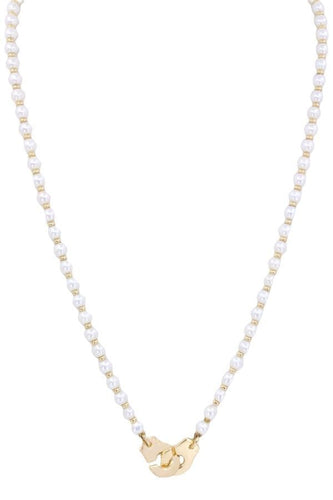 Collier Collier de Perles - Chocker 58 Facettes 083611