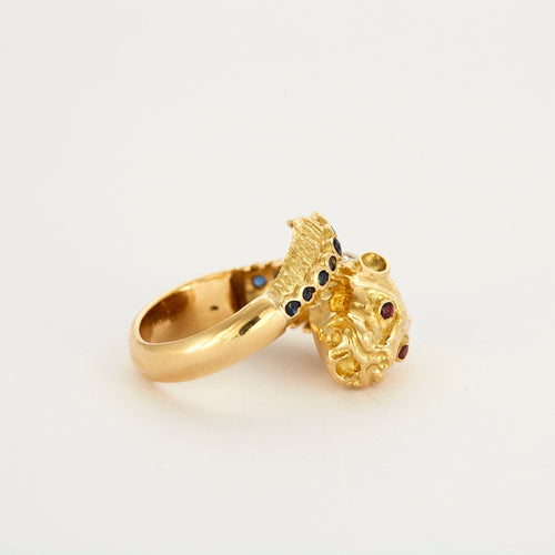 Bague 56 Bague Féline 58 Facettes LP679/10