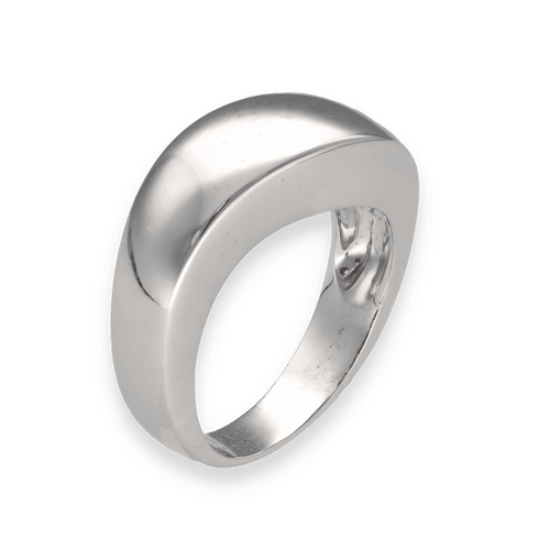 Bague 54 Bague Chaumet Collection Valse en or gris 18k - 1995 - Taille 54 - Papiers d'origine 58 Facettes FB10102