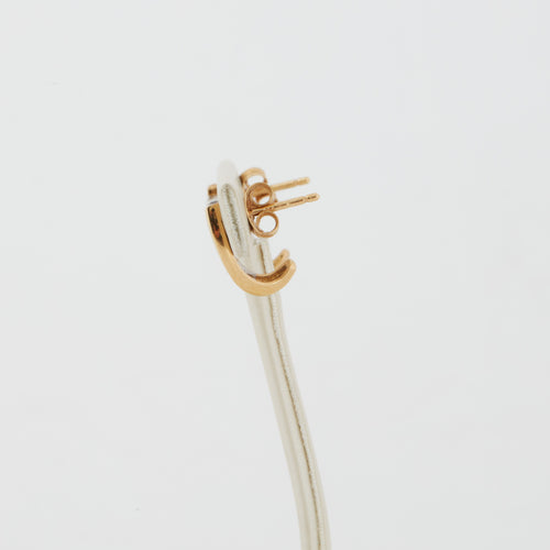 Boucles d'oreilles BOUCLES D’OREILLES TRILOGIE 2 OR ET DIAMANTS 58 Facettes RÉF 7070/15