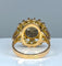 Bague 56 Bague en or jaune et topaze 58 Facettes AB318