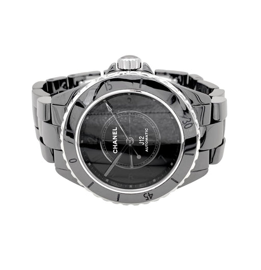 Montre Montre Chanel, "J12 Phantom", céramique noire, acier. 58 Facettes 35139