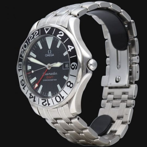 Montre Omega Montre Seamaster Diver 300M Gmt 50Th Anniversary 58 Facettes MT40531