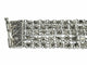 Bracelet Bracelet manchette en argent égyptien à cinq rangs de maillons 58 Facettes
