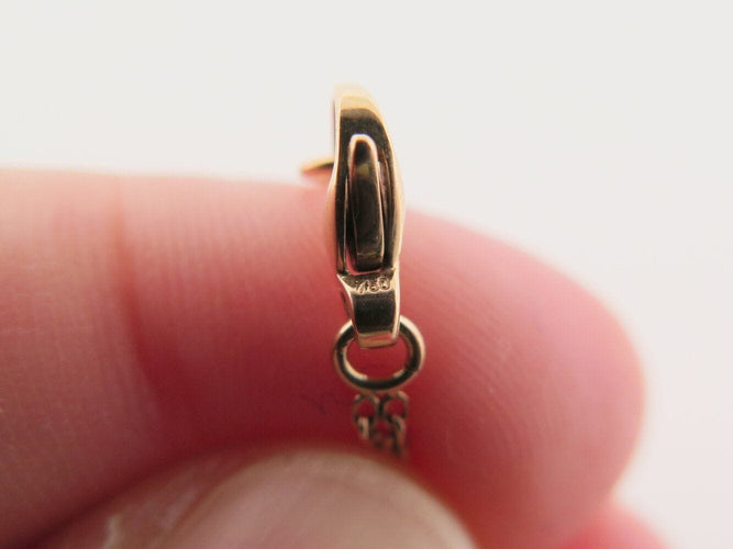 Bracelet bracelet CHAUMET jeux de liens en or rose 18k 3gr 10 diamants 0.1ct boite 58 Facettes 271111