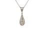 Collier Collier Art Déco Vintage en Or avec Diamants de 0,50 ct 58 Facettes 10713
