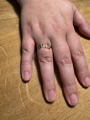 Bague 57 Dior - Bague Dioramour Oui en or jaune 18 carats et diamant 58 Facettes