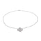 Collier Collier Or blanc Diamant 58 Facettes 4013324CN
