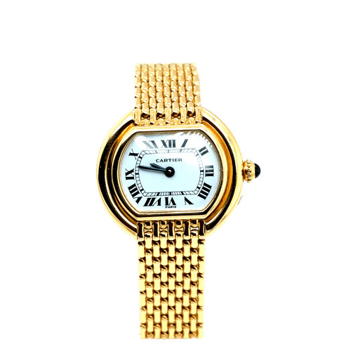 Montre Cartier - Montre « Ellipse » Or jaune 58 Facettes 1.0002232/1