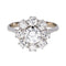Bague 56 Bague  Marguerite  Or blanc Diamant 58 Facettes 4033242CN