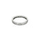 Bague 51 Bague en Or blanc 18k 58 Facettes CEC03553