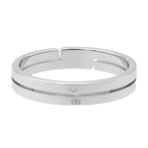 58 Dinh Van Bague Alliance Seventies Or blanc 58 Facettes 1649322CN