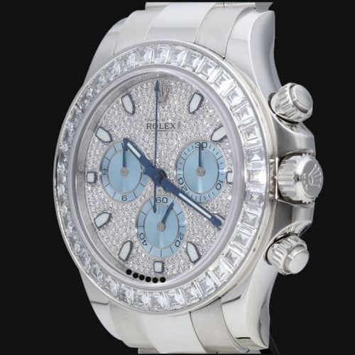 Montre Rolex Montre Daytona Platinum 58 Facettes MT44378