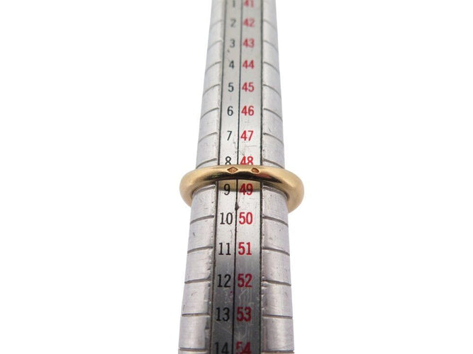 Bague 49 bague VAN CLEEF & ARPELS philippine t49 sertie diamants 0.54ct or jaune 18k 58 Facettes 268619