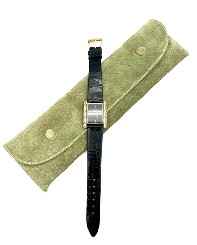 Montre GILBERT ALBERT. Montre vintage 2 ors 18K 58 Facettes