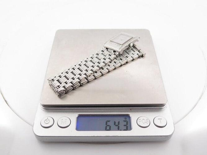 Montre montre BOUCHERON reflet 32 mm quartz acier & diamants acier 58 Facettes 267316