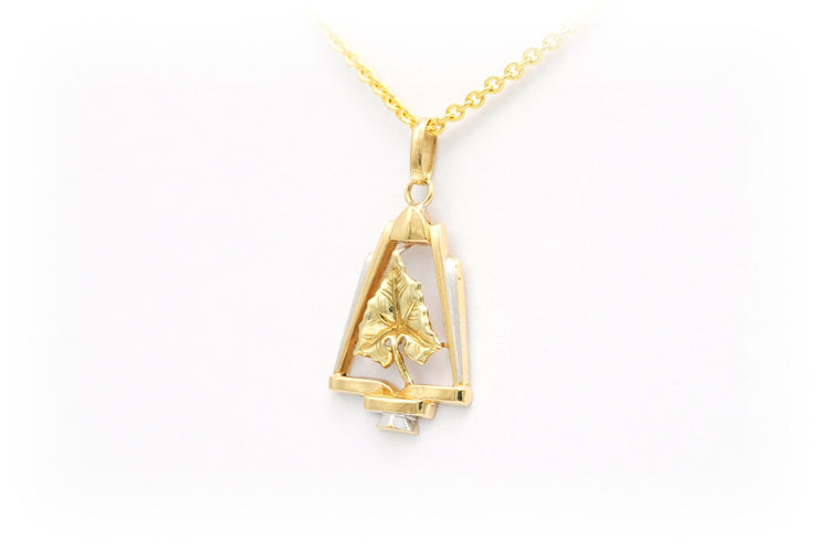 Pendentif Pendentif Art Déco en or jaune 58 Facettes B555