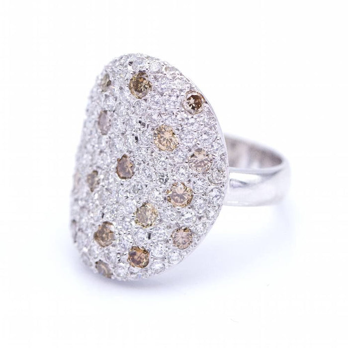 Bague 54 Bague ALEGORIA en or blanc et diamants 58 Facettes N102894