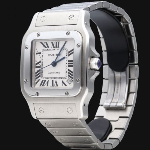 Montre Cartier Montre Santos Galbée Xl 58 Facettes MT43946