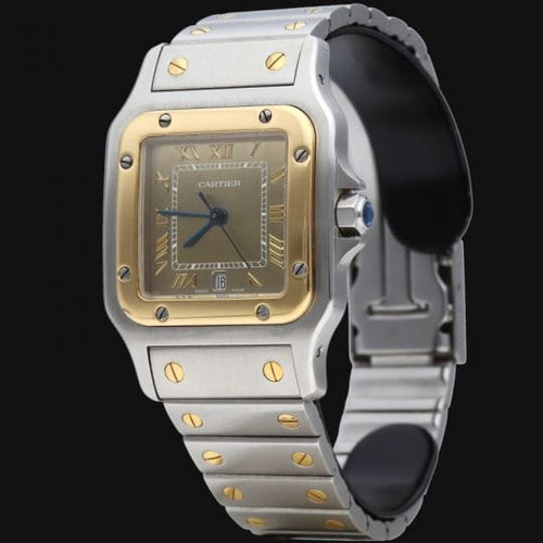 Montre Cartier Montre Santos Galbee 58 Facettes MT43410