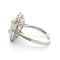 Bague 52 Bague en or blanc avec diamants baguette et brillants 58 Facettes