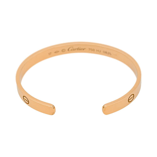 Bracelet Cartier Bracelet Love Or rose 58 Facettes 4944059RV