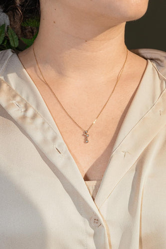 Collier Collier Or rose Diamant 58 Facettes 4553819CN