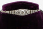 Bracelet Bracelet Art Déco avec de beaux diamants taille ancienne 58 Facettes 11582