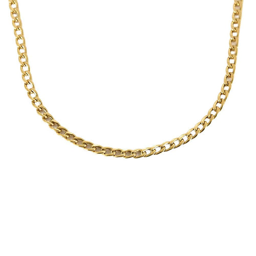 Lanț din aur galben la Zașiu forçat 