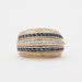 Bague 55 Bague saphirs diamants 58 Facettes