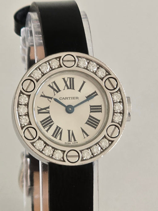 Montre Cartier - Montre Love Diamants Or Blanc 58 Facettes