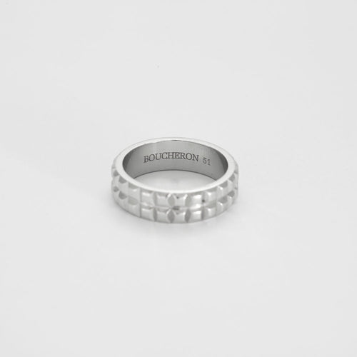 Bague 51 BOUCHERON - Clou de Paris 58 Facettes