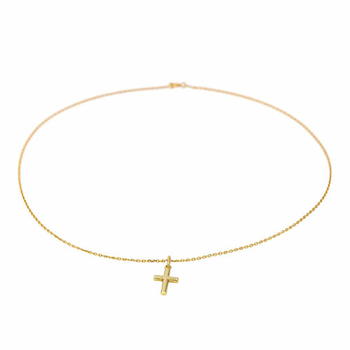 Collier Collier Croix Or jaune 58 Facettes 4566362CN
