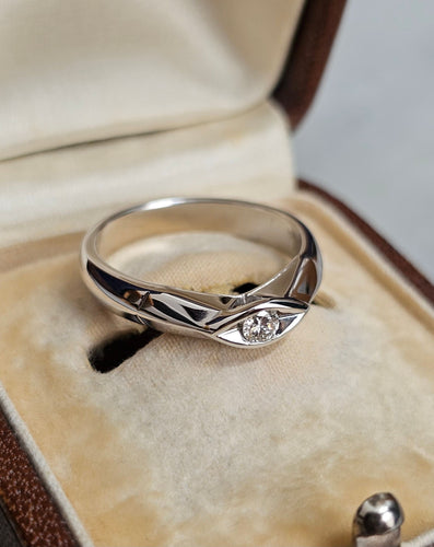 Ring Solitaire Diamant 0,10ct