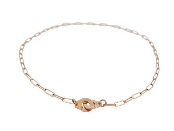 Collier collier DINH VAN menottes r10 654107 en or rose 18k pochon 58 Facettes 268898