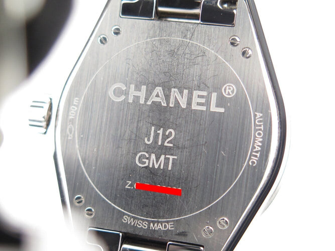 montre CHANEL j12 gmt h3099 en ceramique de titane 41mm chronomatic 58 Facettes 269992