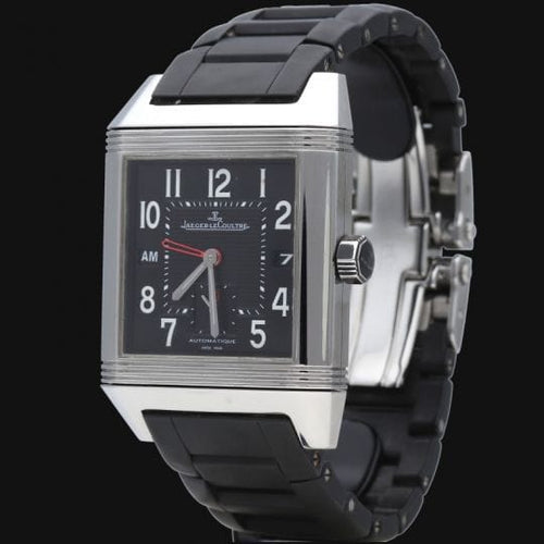 Montre Jaeger Lecoultre Montre Reverso Squadra Hometime Gmt 58 Facettes MT44231