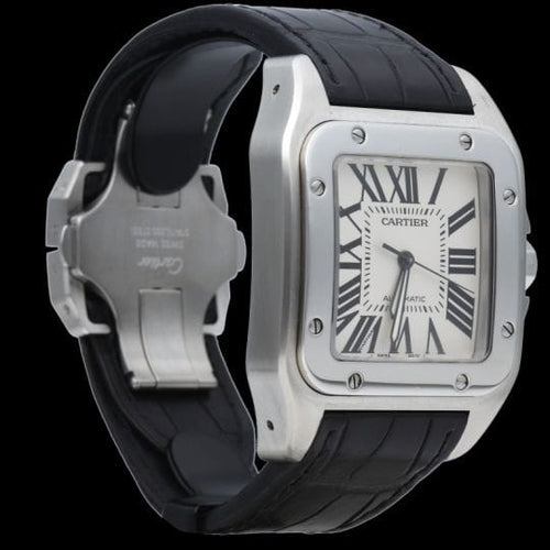 Montre Cartier Montre Santos 100 Xl 58 Facettes MT40121
