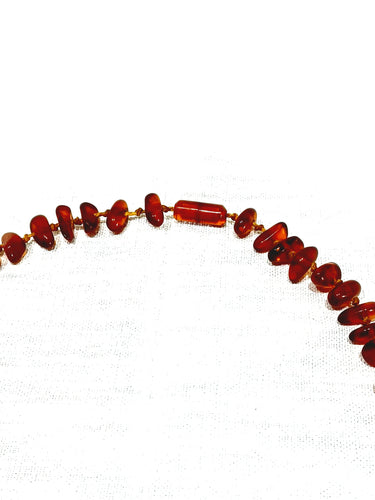 Collier Collier en perle d'Ambre 58 Facettes