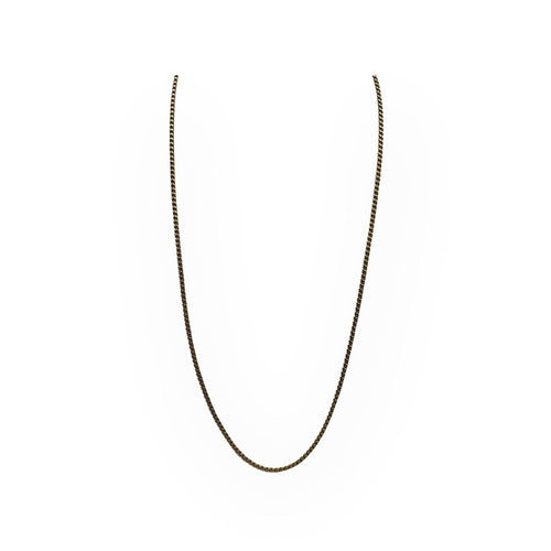 Collier Chaîne en or jaune maille gourmette 58 Facettes 149057354