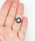 Bague 52 Bague marguerite Art déco en platine et diamant 0,65 ct, saphirs 58 Facettes A06577