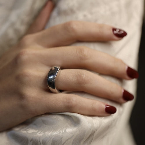 Bague 54 Bague Chaumet Collection Valse en or gris 18k - 1995 - Taille 54 - Papiers d'origine 58 Facettes FB10102