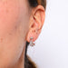 Boucles d'oreilles DINH VAN - Boucles d'oreilles or blanc et diamants 58 Facettes 99867