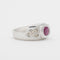Bague 49 Bague rubis diamants 58 Facettes