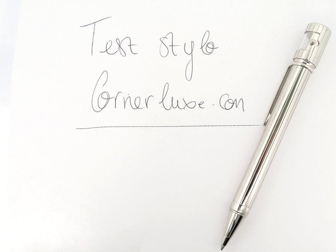 Montre stylo bille CARTIER montre secrete st190008 ed limitee acier palladie ballpoint 58 Facettes 270519