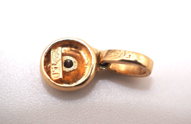 Pendentif Pendentif en or jaune 750 et diamants 58 Facettes