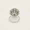 Bague 52,5 Bague or blanc, saphir et diamants 58 Facettes B250347