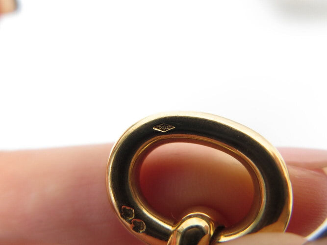 Collier vintage collier CARTIER baignoire ras du cou en or jaune 18k 135gr 58 Facettes 270007